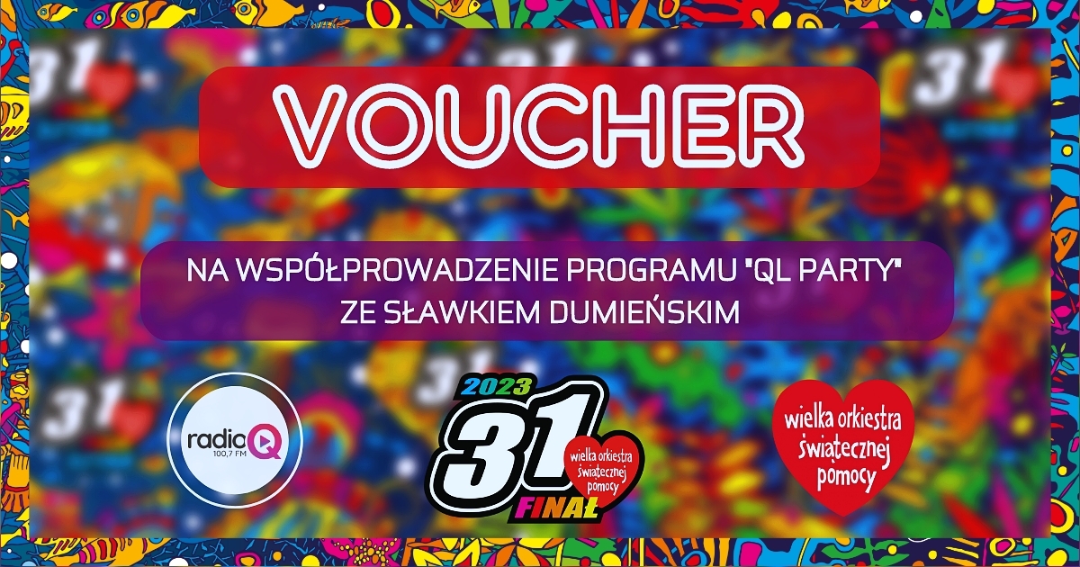 3. Współprowadzenie programu QL Party ze Sławkiem Dumieńskim